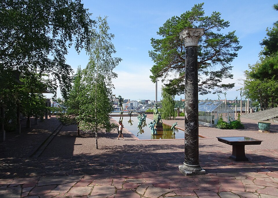Skulpturparken vid Millesgården på Lidingö